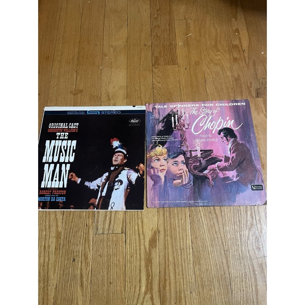 Classic Vintage Vinyl Records The Story Of Chopin Robert Preston Meredith Willso